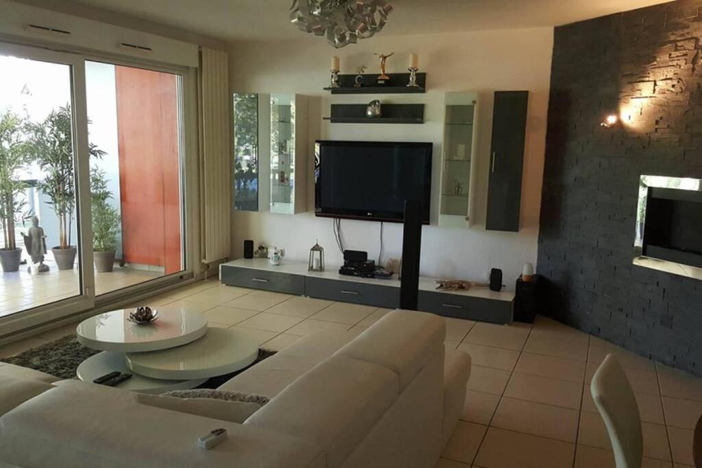 Superbe Duplex Au Nouveau Bassin Avec Vue Superbe ミュルーズ エクステリア 写真
